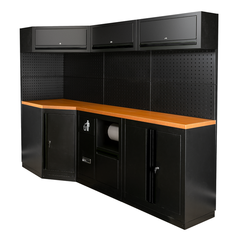 JBM (SERIE518K) Modular Furniture Set (22pcs) - Black