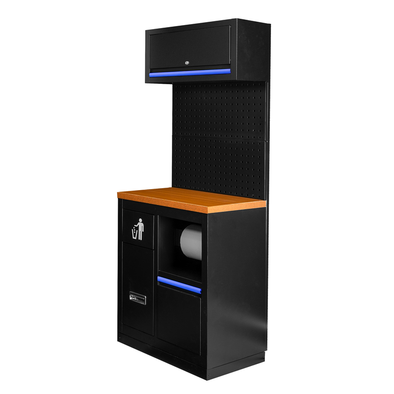 Juego de muebles modulares JBM (SERIE524B) (7 piezas) - Azul