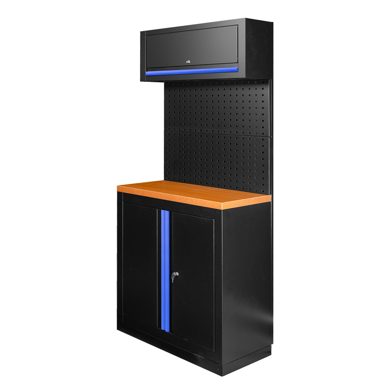 Juego de muebles modulares JBM (SERIE525B) (7 piezas) - Azul
