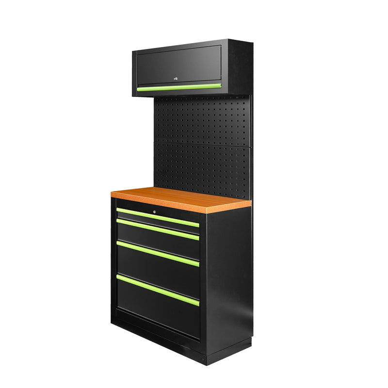 JBM (SERIE526) Modular Furniture Set (7pcs) - Extension With 4 Drawer Cabinet (Ref.16627)