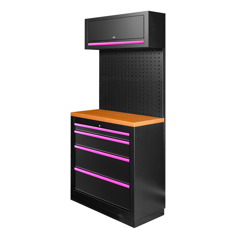 JBM (SERIE526P) Modular Furniture Set (7pcs) - Pink