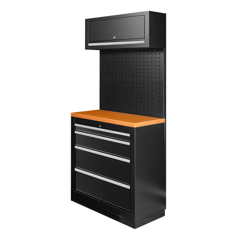 Juego de muebles modulares JBM (SERIE526S) (7 piezas) - Plata