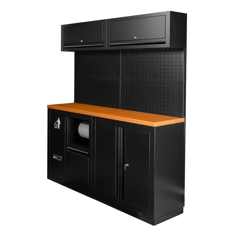 Conjunto de Mobiliário Modular JBM (SERIE527K) (12 peças) - Preto