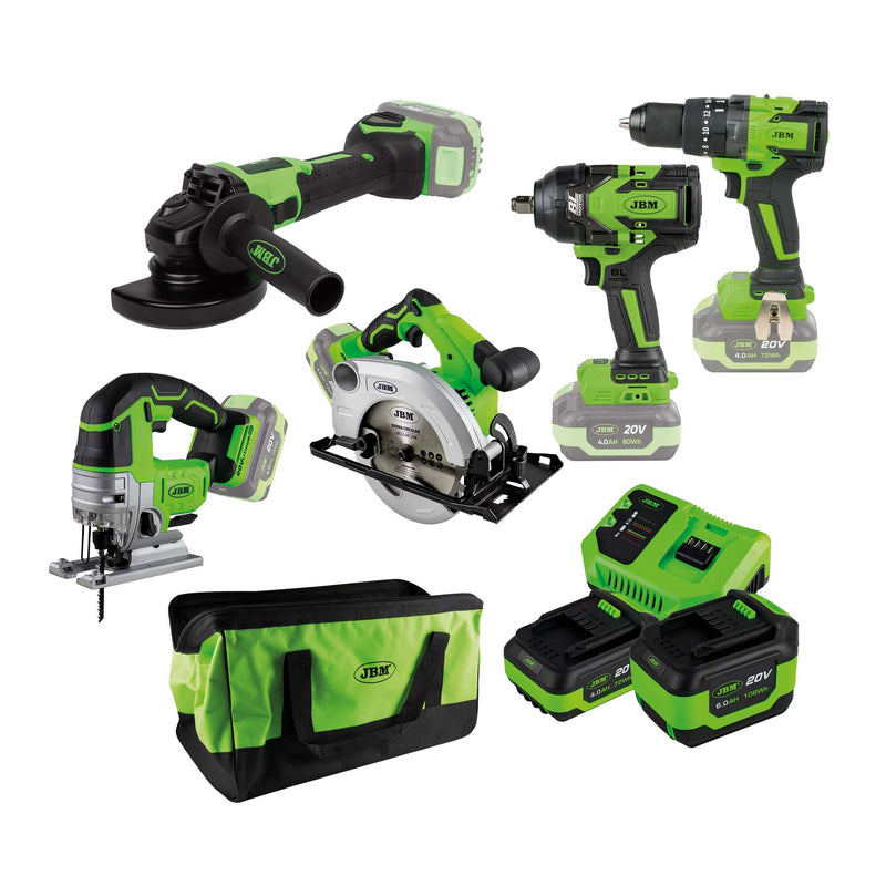 JBM (SÉRIE 557) Conjunto Especial de Ferramentas Elétricas sem Fios