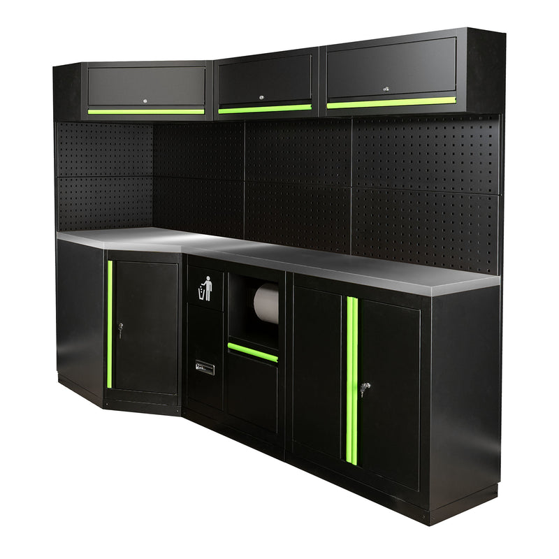 JBM (SERIE589) Juego de muebles modulares (22 piezas) - Extensión de esquina