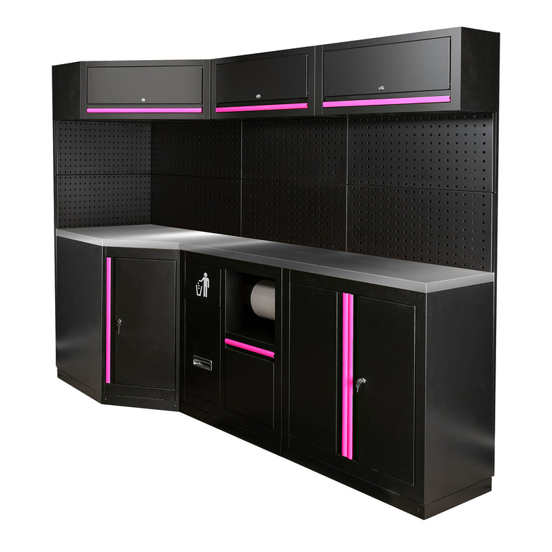 Conjunto de Mobiliário Modular JBM (SERIE589P) (22 peças) - Rosa