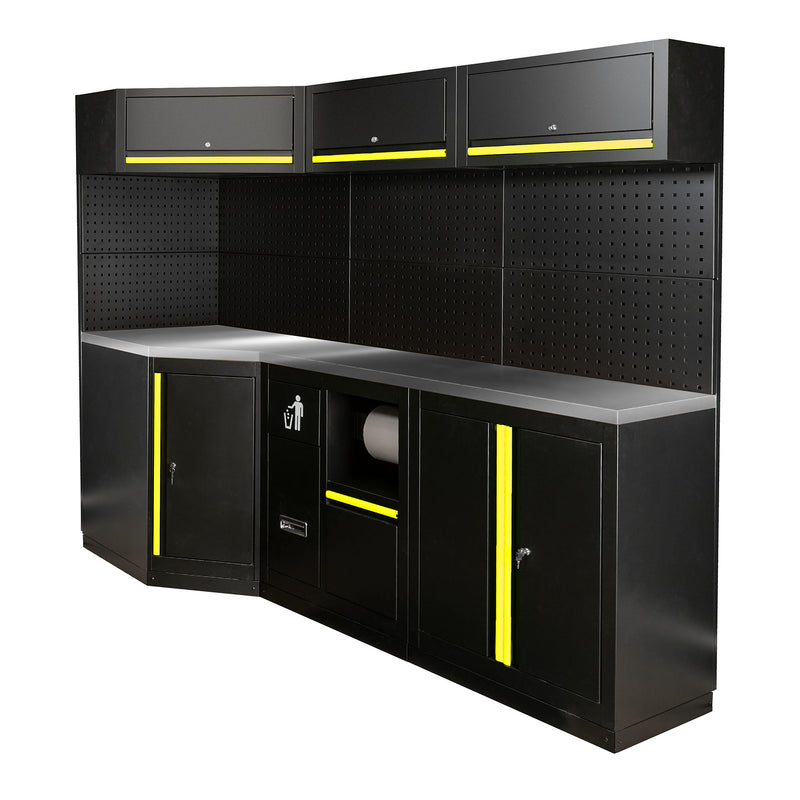 Conjunto de Mobiliário Modular JBM (SERIE589Y) (22 peças) - Amarelo