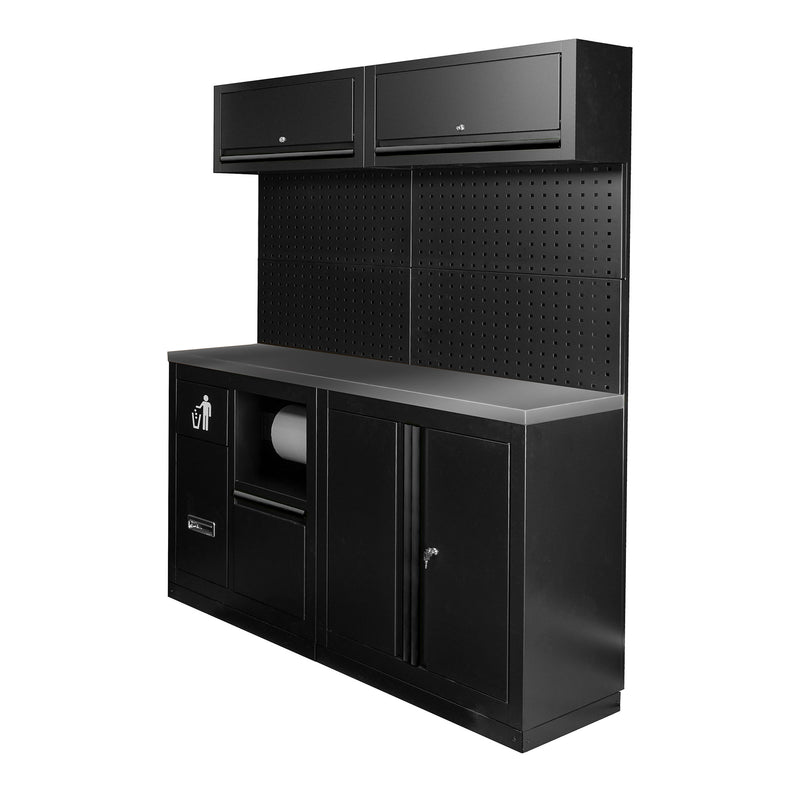 Conjunto de Mobiliário Modular JBM (SERIE590K) (12 peças) - Preto