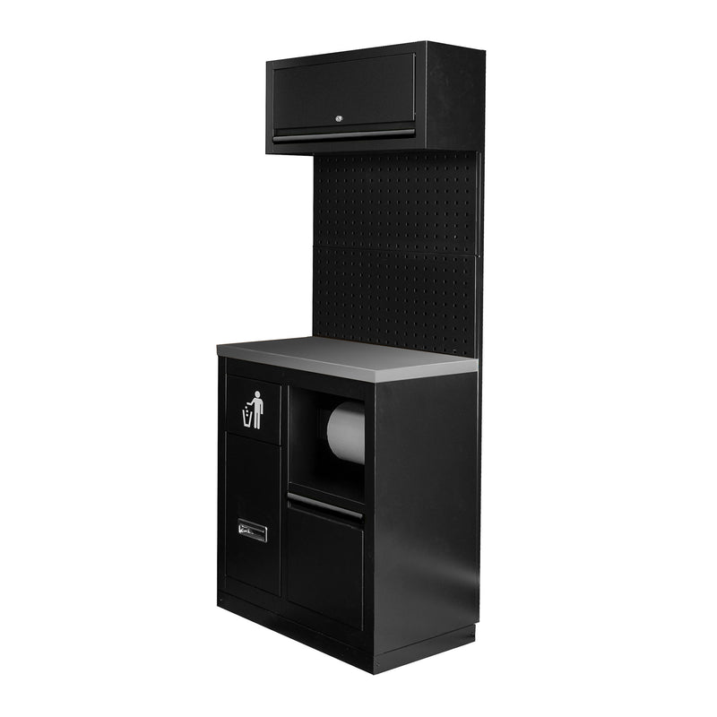 JBM (SERIE591K) Modular Furniture Set (7pcs) - Black