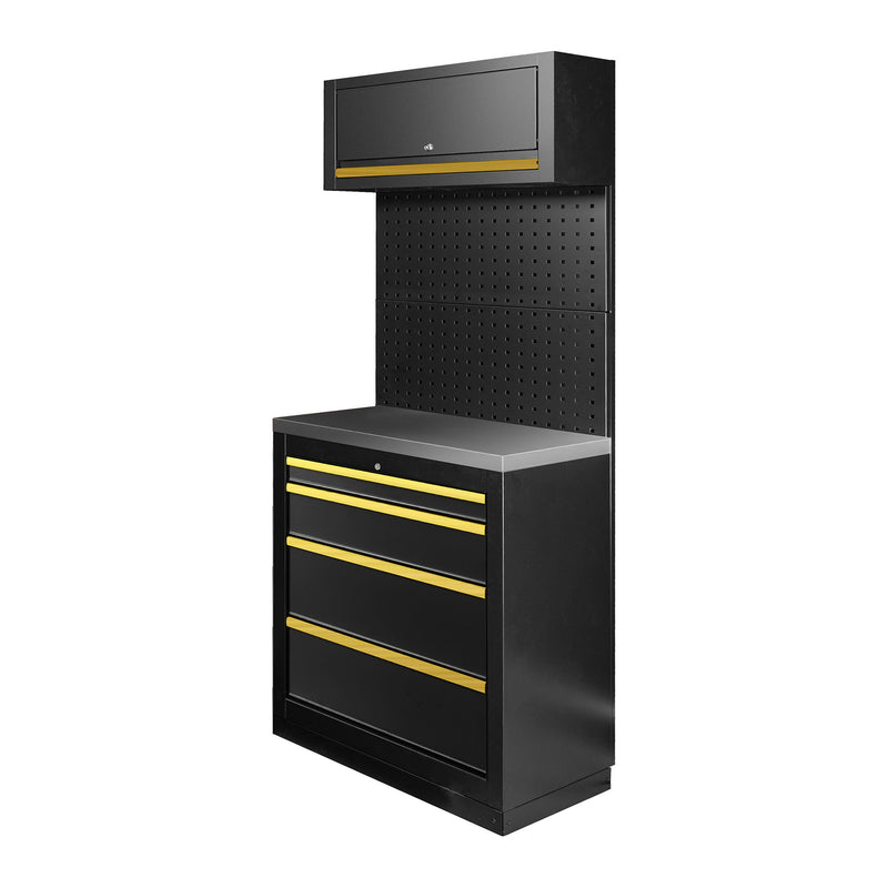 Conjunto de Mobiliário Modular JBM (SERIE593G) (7 peças) - Dourado