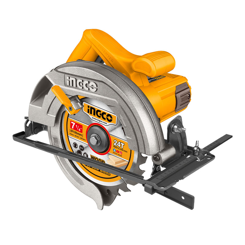 Sierra circular INGCO (CS18538) de 185 mm y 1400 W