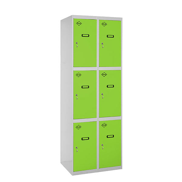 Locker Simonlocker Prof.Mon.3 Door 2/6 300 (600) Gr/Ve - (1800x600x500)