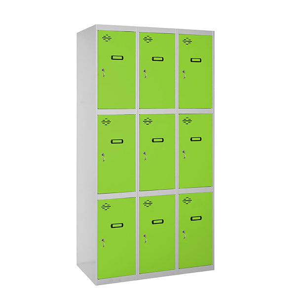 Locker Simonlocker Prof.Mon.3 Door 3/9 300 (900) Gr/Ve - (1800x900x500)