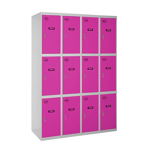 Taquilla Simonlocker Prof.Mon.3 Puertas 4/12 300 (1200)Gr/Rs - (1800x1200x500)