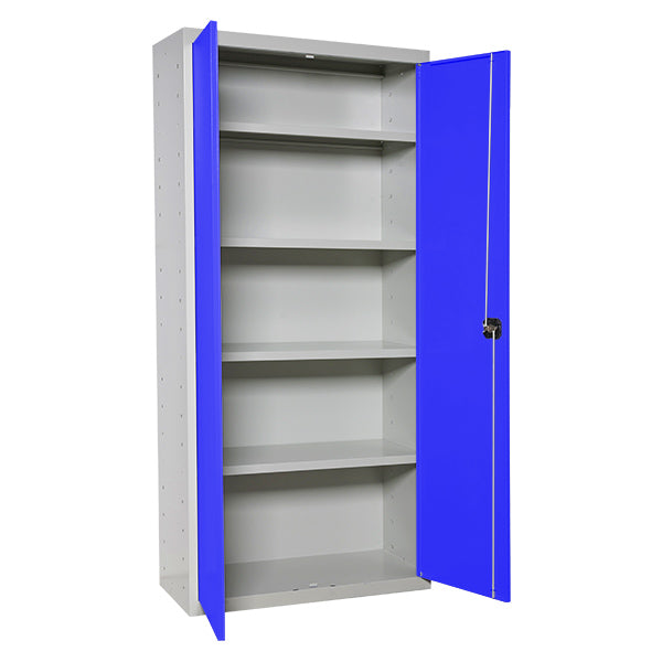 Armário Simonlocker Prof.Mon.Multi. 180x60x40 2/4 Gr/Azul - (1800x600x400)