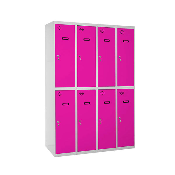 Locker Simonlocker Prof.Dism.Tandem 4/8 300 (1200) Gr/Ro - (1800x1200x500)