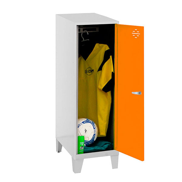 Armário Simonlocker Mon.Single Mini 915x400x500+Pernas Gr/Na - (1015x400x500)