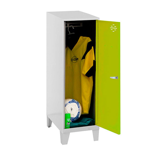 Armário Simonlocker Mon.Single Mini 915x400x500+Pernas Gr/Ve - (1015x400x500)