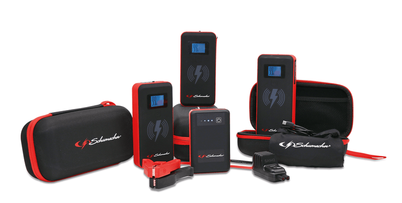 Schumacher (SL471) Lithium Jump Starter 12V – 600A | USB Power Bank | LED Flashlight