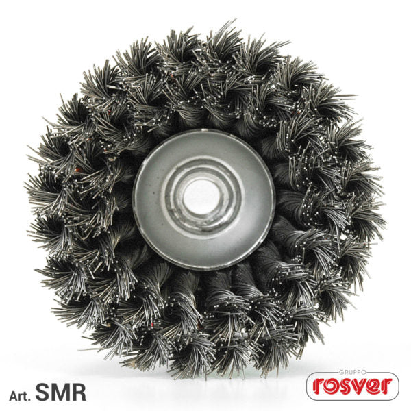 Escova Rosver (SMR) de 2 filas com formato de feixe torcido.