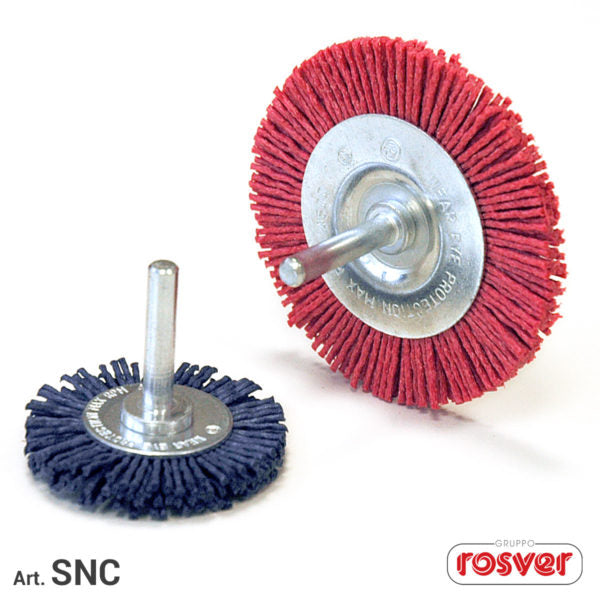 Escovas de nylon Fast Grinder (CNS) com haste