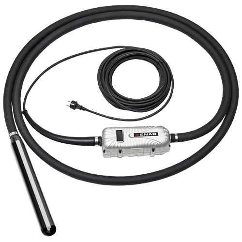 ENAR Spyder Pro - Vibrador de cimento de alta frequência (7m x 58mm)