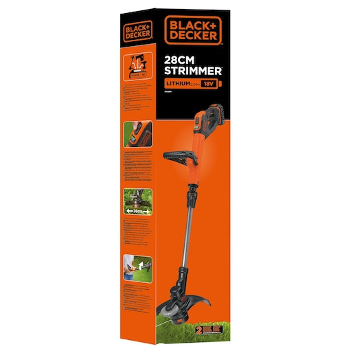 Aparador de relva sem fio Black&Decker (STC1820PC-QW) 18V POWERCONNECT™ de 28 cm com AFS® (sem bateria ou carregador)