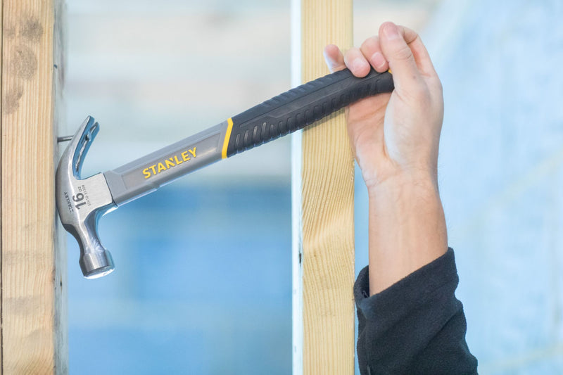 Martillo de fibra de vidrio con garra curva Stanley (STHT0-51310) de 20 oz/560 g