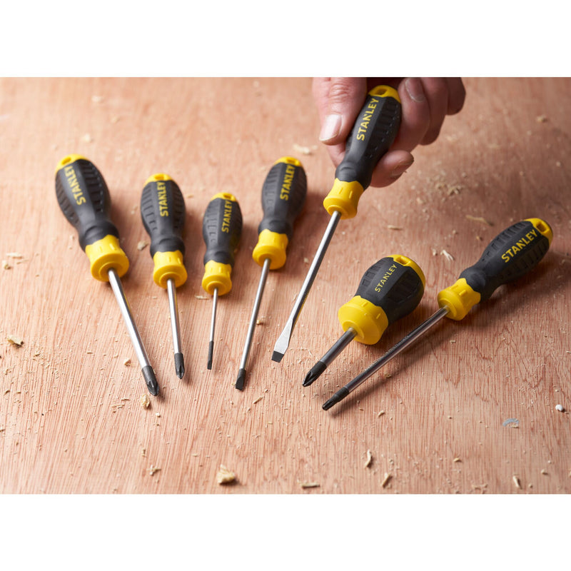 Stanley (STHT16146-0) 5.5mm X 100mm Flared CUSHION GRIP Screwdriver