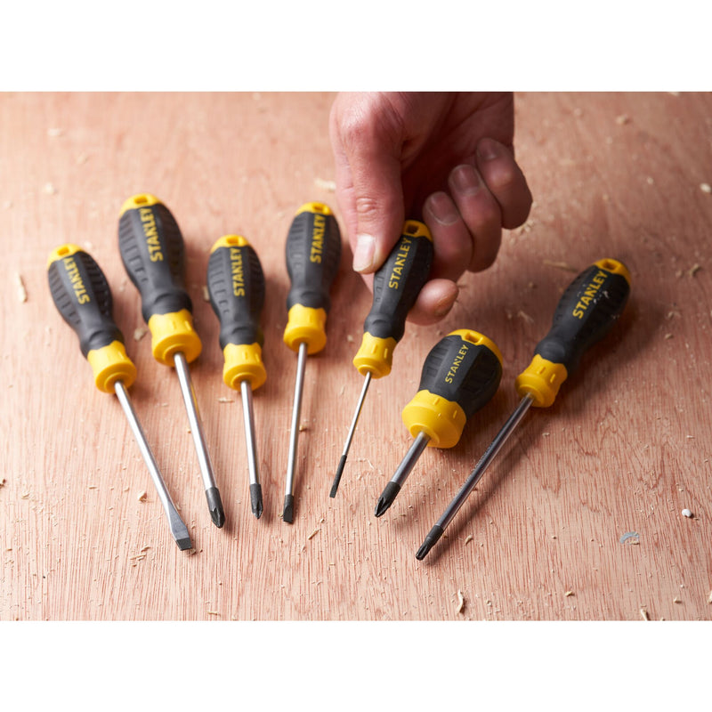Stanley (STHT16151-0) CUSHION GRIP 2.5mm X 60mm Slotted Screwdriver
