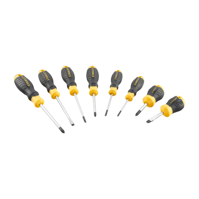 Stanley (STHT16167-0) CUSHION GRIP Flared Phillips Screwdriver Set (8 pc.)
