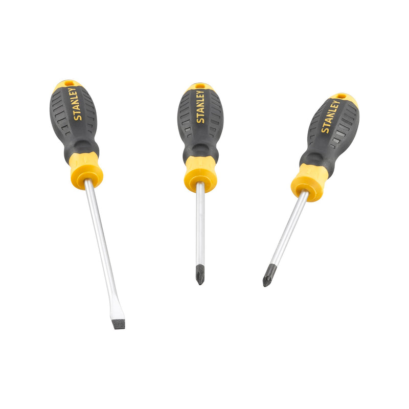 Stanley (STHT16168-0) CUSHION GRIP Flared Parallel Phillips Screwdriver Set (3 pc.)