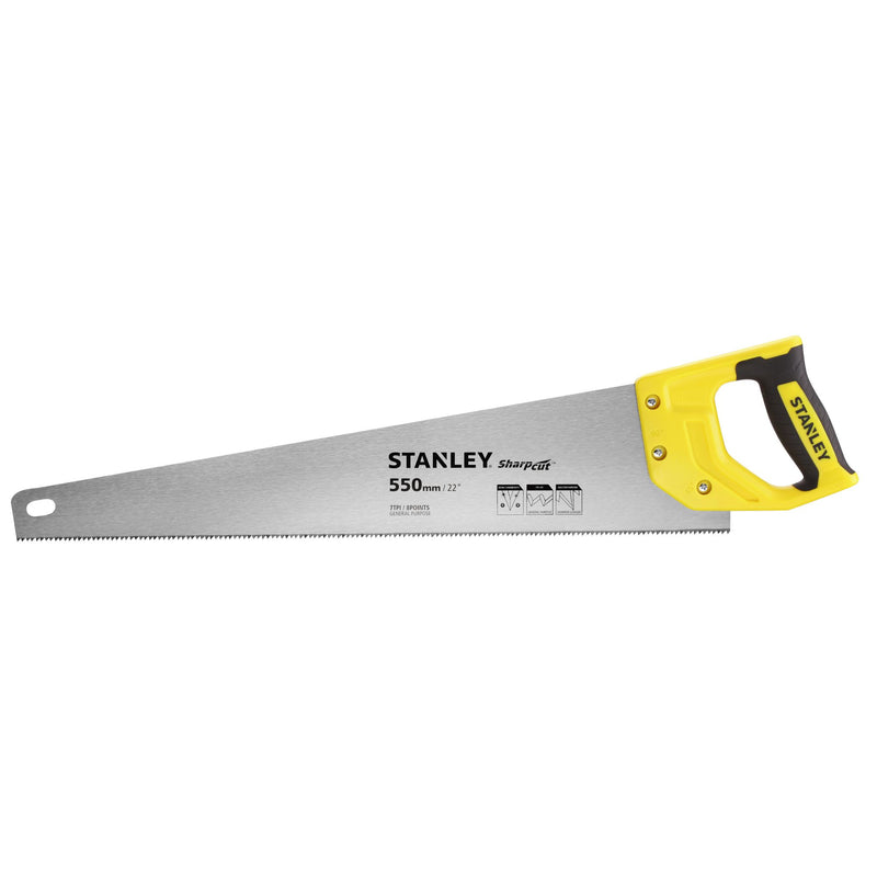 Stanley (STHT20368-1) 22 in. (550mm) 7 TPI Sharpcut Hand Saw
