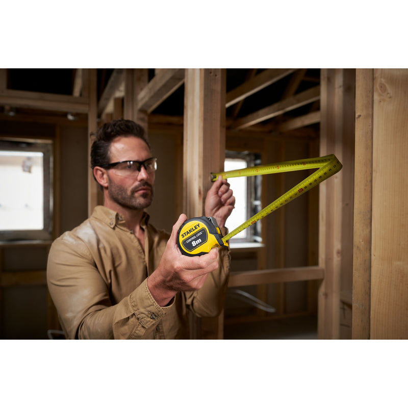 Cinta métrica Stanley (STHT37232-0) CONTROL-LOCK de 8 m (25 mm de ancho)