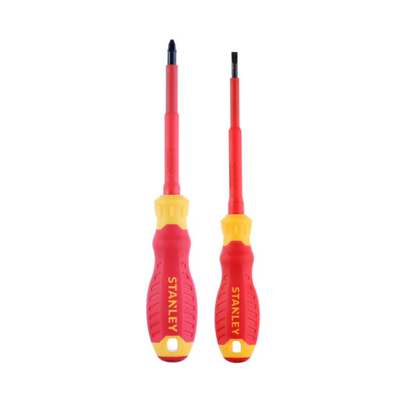 Stanley (STHT60030-0) VDE Conjunto Pozi e chaves de fendas com ranhura, 2 peças.