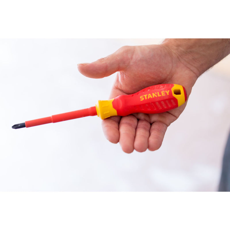 Stanley (STHT60030-0) VDE Conjunto Pozi e chaves de fendas com ranhura, 2 peças.