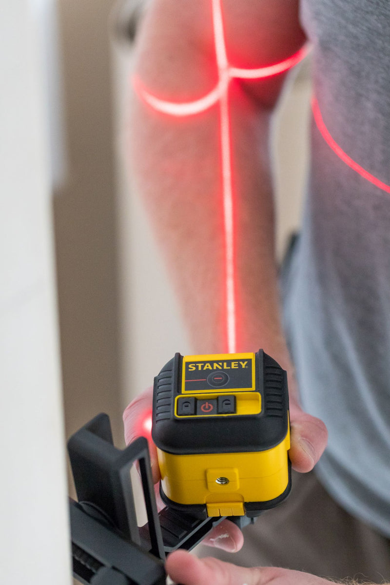 Stanley (STHT77502-1) Cross Line Laser With 90º Line - Red