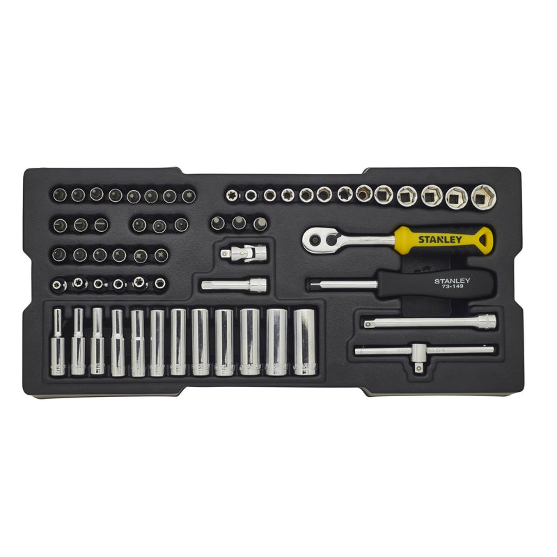 Stanley (STMT1-74175) TRANSMODULE SYSTEM 1/4 in Socket Module Set (60 pc.)