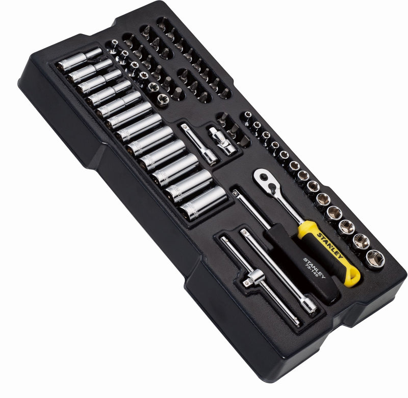 Stanley (STMT1-74175) TRANSMODULE SYSTEM 1/4 in Socket Module Set (60 pc.)
