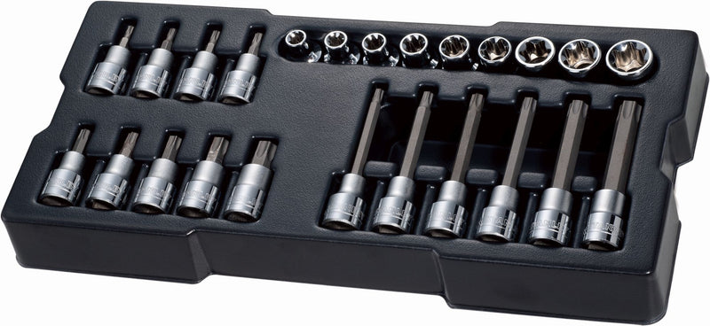 Stanley (STMT1-74176) TRANSMODULE SYSTEM 1/2 in. Bit Socket Module, 24 pc.