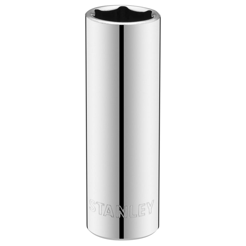 Stanley (STMT86100-0) Dado profundo de 6 puntas de 12 mm con accionamiento de 1/4 pulg.