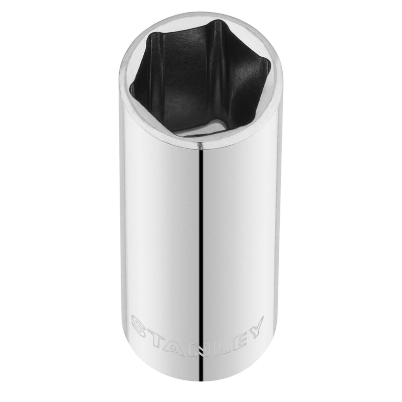Stanley (STMT86116-0) Chave de 1/4 pol., encaixe profundo de 6 pontos de 13 mm
