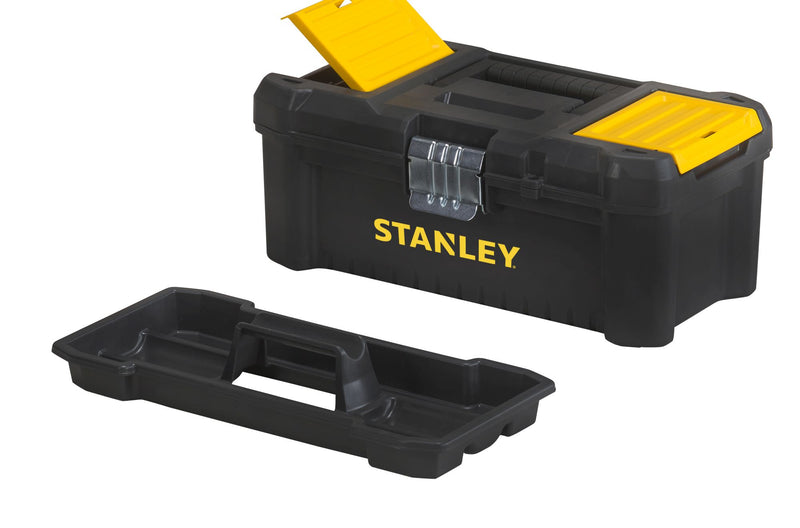 Stanley (STST1-75515) Caixa de ferramentas Essential de 12-1/2 pol. com fechos de metal