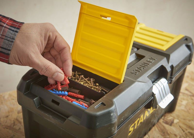 Stanley (STST1-75518) 16 in. Essential Tool Box With Metal Latches