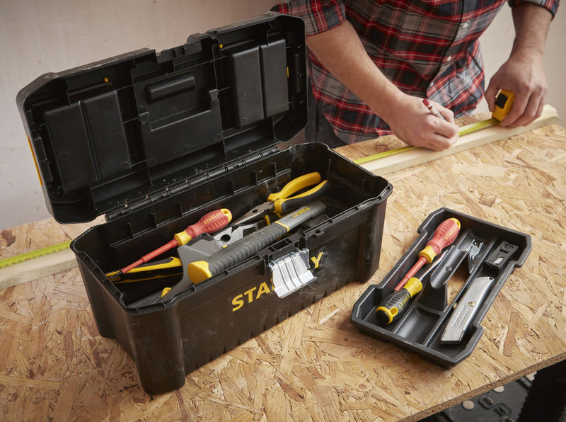Stanley (STST1-75518) 16 in. Essential Tool Box With Metal Latches