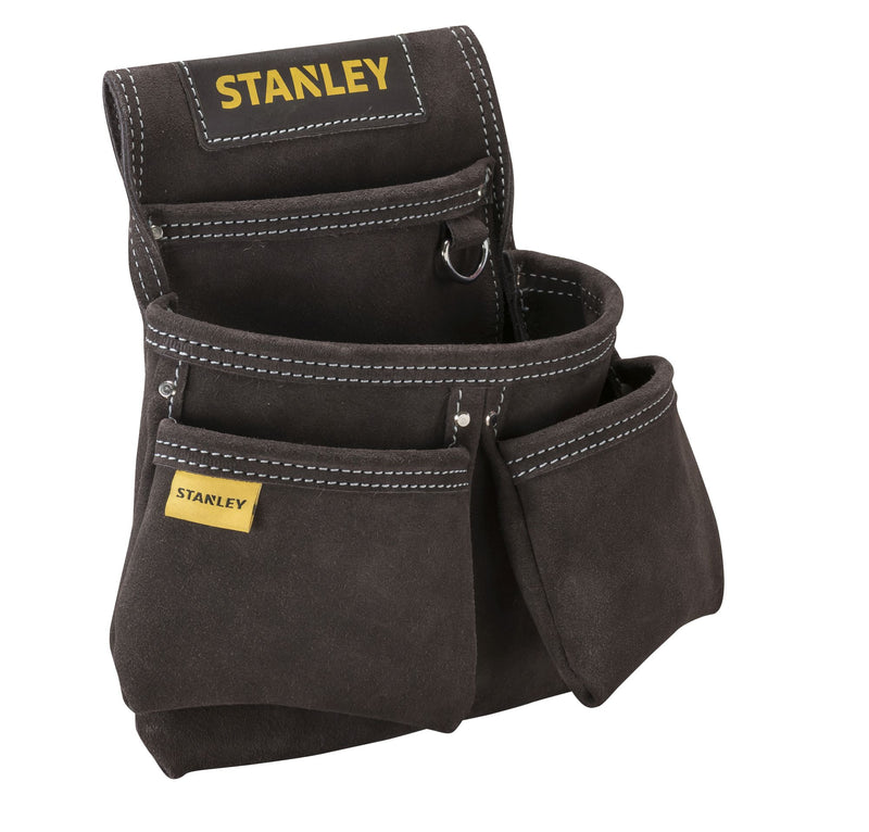 Stanley (STST1-80116) Bolsa em pele com dois bolsos e pregos