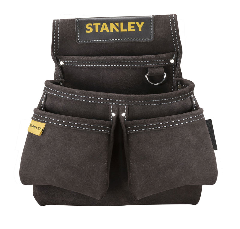 Stanley (STST1-80116) Bolsa em pele com dois bolsos e pregos