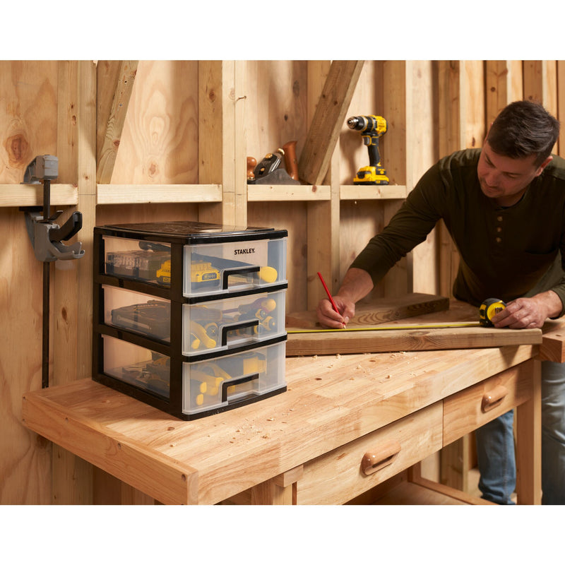 Stanley (STST40712-1) Unidade de arrumação grande com 3 gavetas
