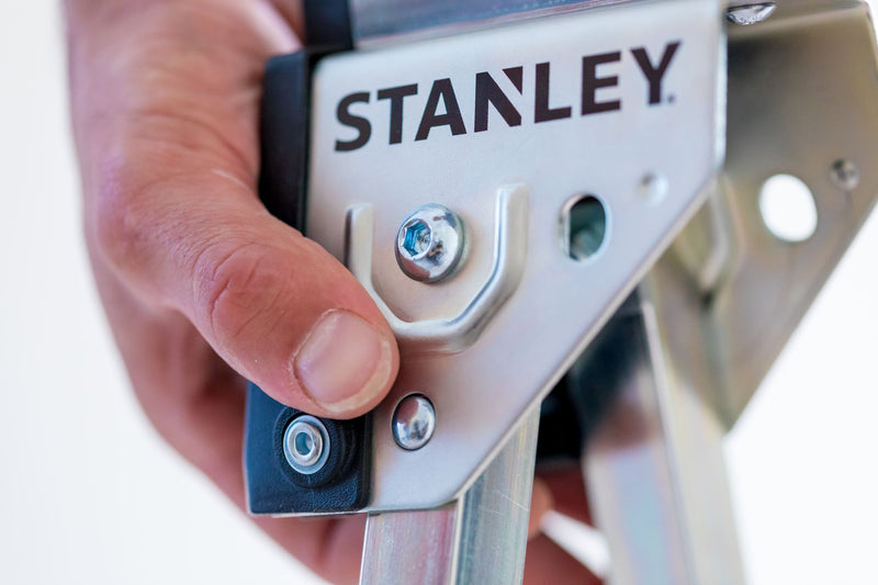 Stanley (STST81337-1) Folding Metal Sawhorse (Pair), 450kg Max. Capacity