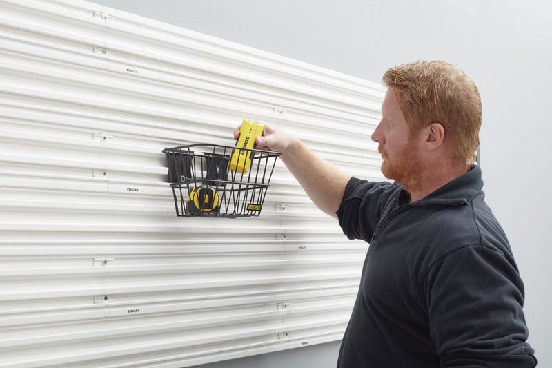 Stanley (STST82603-1) Sistema de parede de carris Cesto de arame estreito